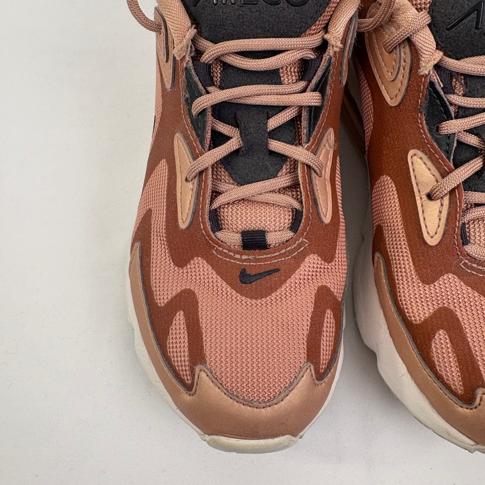 Nike Air Max 200 Metallic Red Bronze Womens Sneakers Shoes CT1185-900 Size 5.5 - Picture 6 of 12